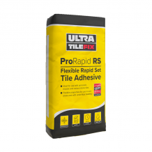 Ultra Tile Fix ProRapid RS Polymer Modified Rapid Set Flexible Adhesive C2FT White 20kg